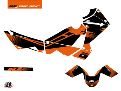 KTM 990 Adventure Street Bike Raster Grafikkit Schwarz Orange