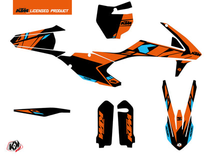 KTM 150 SX Dirt Bike Reflex Grafikkit Orange