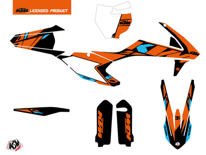 KTM 450 SXF Dirt Bike Reflex Grafikkit Orange
