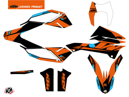 KTM 690 ENDURO R Dirt Bike Reflex Grafikkit Orange