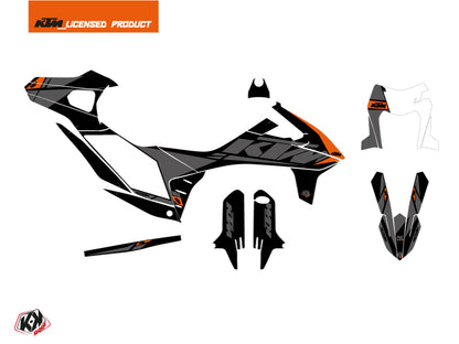 KTM 690 SMC R Street Bike Reflex Grafikkit Schwarz