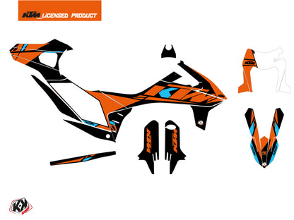 KTM 690 SMC R Dirt Bike Reflex Grafikkit Orange