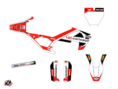 Husqvarna 50 TC Dirt Bike Replica BOS Grafikkit