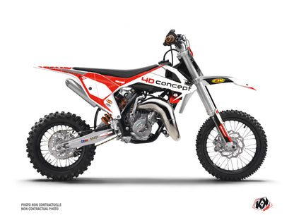 KTM 50 SX Dirt Bike Replica BOS Graphic Kit
