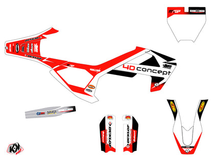 Husqvarna 65 TC Dirt Bike Replica BOS Grafikkit