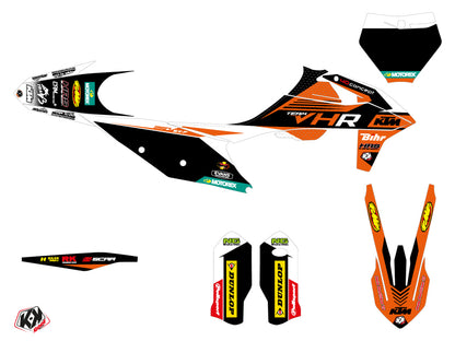 KTM 250 SXF Dirt Bike Replica Tixier Team VHR 2018-2019 Grafikkit