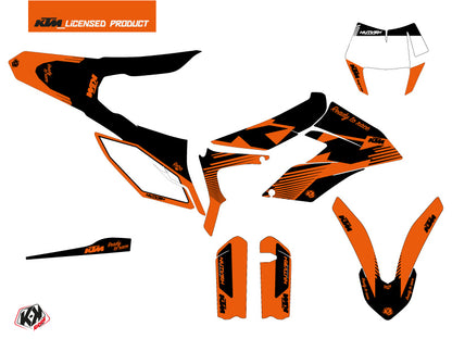 KTM 350 FREERIDE Dirt Bike Retro Grafikset Orange