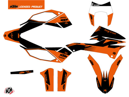 KTM 690 ENDURO R Dirt Bike Retro Grafik-Kit Orange