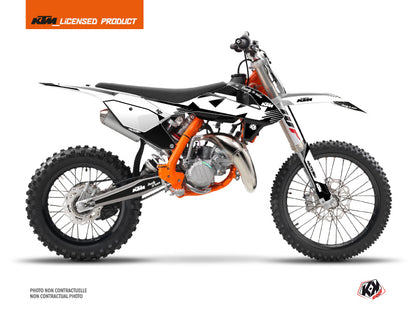 KTM 85 SX Dirt Bike Retro Graphic Kit Black