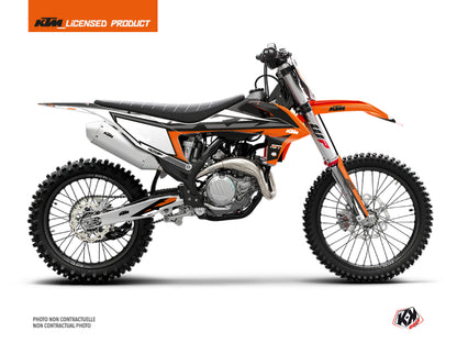 KTM 250 SX Dirt Bike Rift Graphic Kit Orange Black 