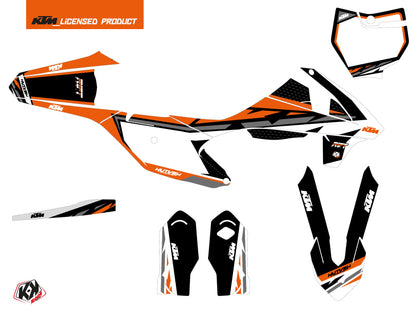 KTM 85 SX Dirt Bike Rift Grafikkit Schwarz Orange