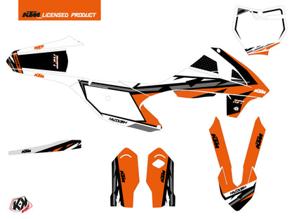 KTM 85 SX Dirt Bike Rift Grafikkit Orange Schwarz