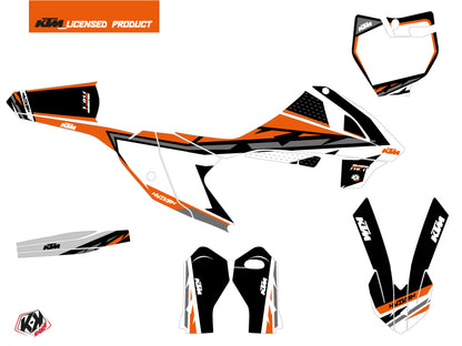 KTM 65 SX Dirt Bike Rift Grafikkit Schwarz Orange