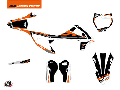 KTM SX-E 5 Dirt Bike Rift Grafikkit Schwarz Orange
