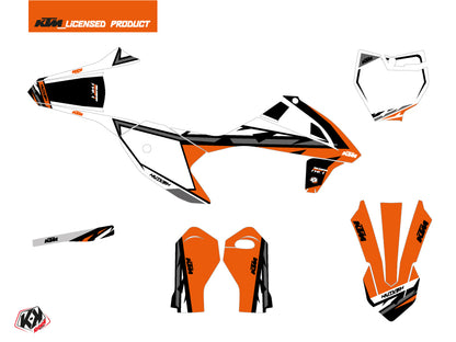 KTM SX-E 5 Dirt Bike Rift Grafikkit Orange Schwarz
