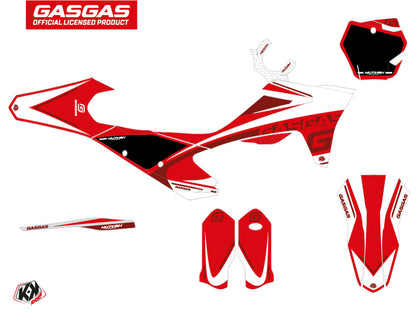 GASGAS MCF 250 Dirt Bike Rush Grafik-Kit Rot