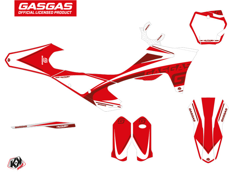 GASGAS EX 300 Dirt Bike Rush Grafik-Kit Rot