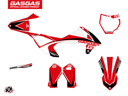 GASGAS MC 50 Dirt Bike Rush Grafik-Kit Schwarz