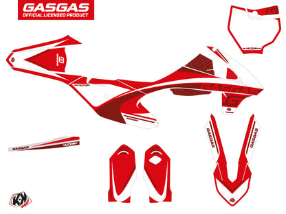 GASGAS MC 85 Dirt Bike Rush Grafik-Kit Rot
