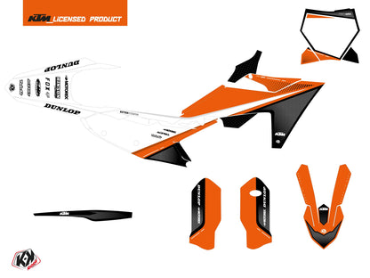 KTM 450 SMR Dirt Bike Shaw Grafikkit Schwarz