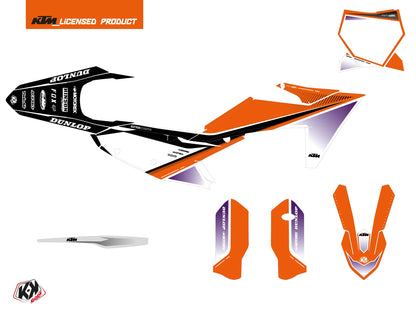 KTM 450 SMR Dirt Bike Shaw Grafikset Lila