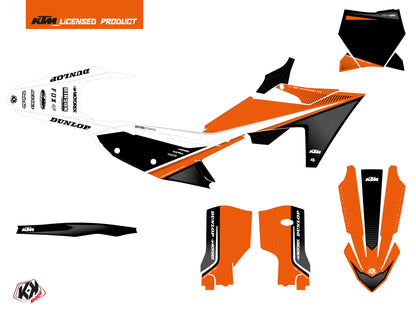 KTM 125 SX Dirt Bike SHAW Grafikkit Schwarz