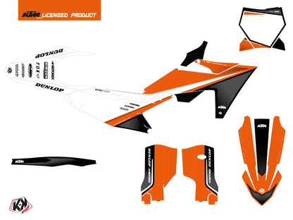 KTM 300 XC Dirt Bike Shaw Grafikkit Schwarz