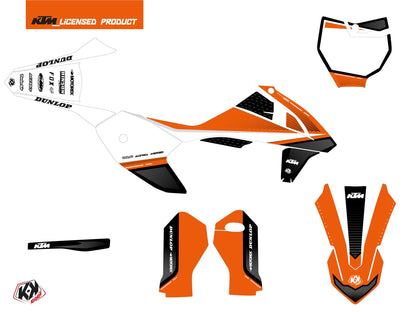 KTM 50 SX Dirt Bike Global SHAW Kit Schwarz
