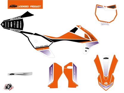 KTM SX-E 5 Dirt Bike SHAW Grafikkit Lila