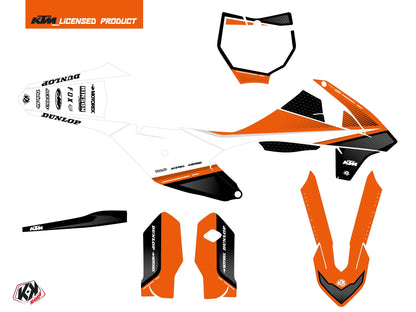 KTM 85 SX Dirt Bike Shaw Grafikkit Schwarz