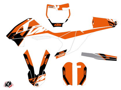 KTM 65 SX Dirt Bike Skyline Grafikkit Orange