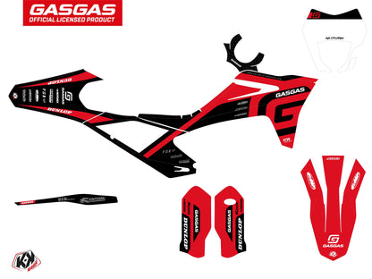 GASGAS EC Dirt Bike Spline Grafikset Schwarz