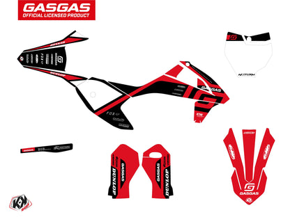 GASGAS MC-E 5 Dirt Spline Flash Grafik-Kit Schwarz