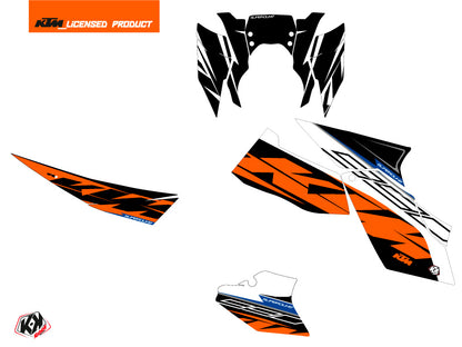 KTM Super Duke 990 Street Bike Frühjahrs-Dekor-Kit Schwarz Orange