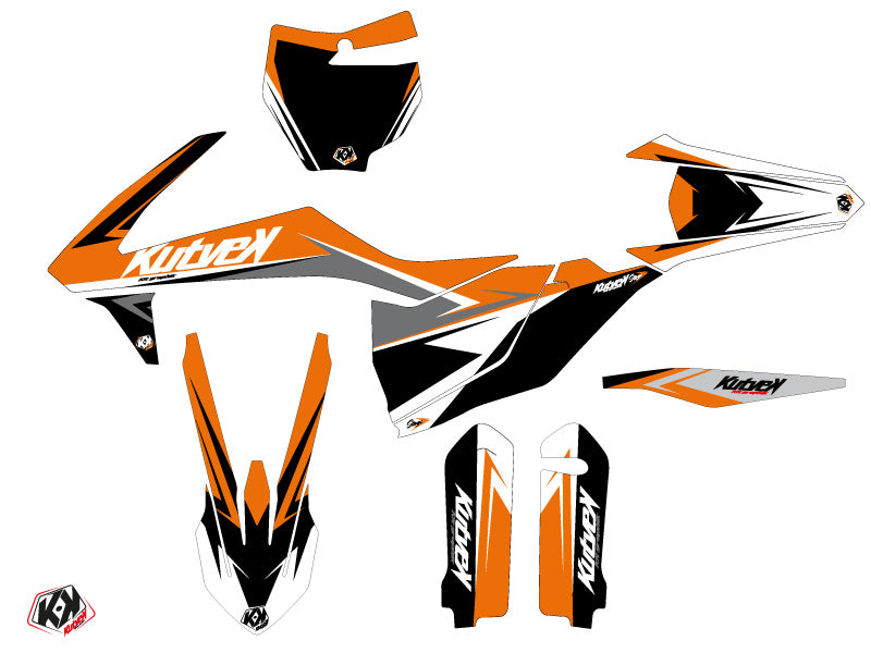 KTM 250 SXF Dirt Bike Stage Grafikkit Orange