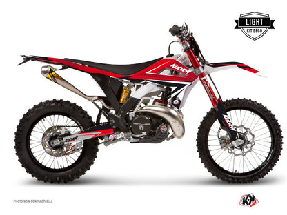 GASGAS ECF Dirt Bike Stage Graphic Kit Red LIGHT - Light versie