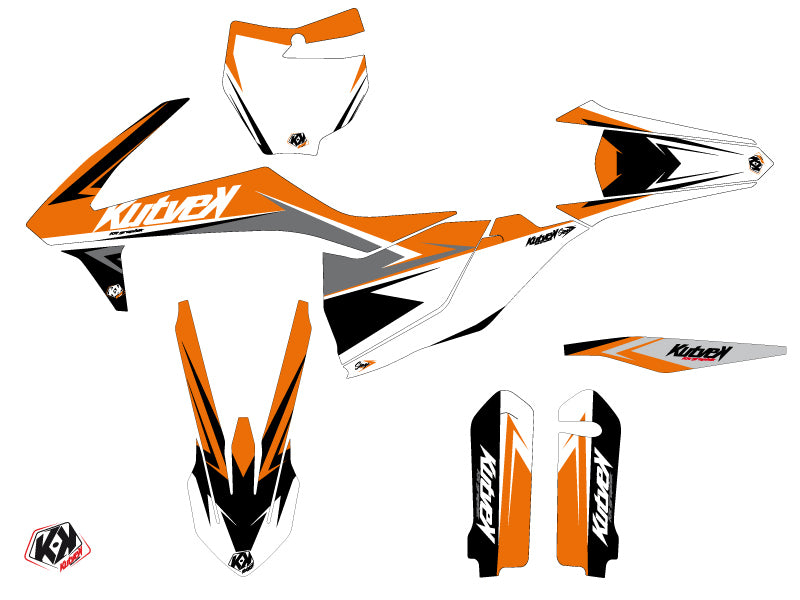KTM 450 SXF Dirt Bike Stage Grafikkit Orange