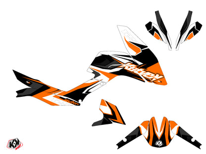 KTM Duke 125 Street Bike Stage Grafikkit Orange