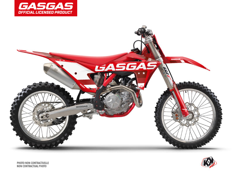 GASGAS EXF 350 Dirt Bike Stella Graphic Kit Red