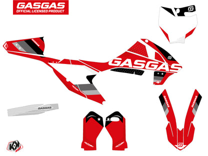 GASGAS MC 65 Dirt Bike Stella Grafikset Schwarz