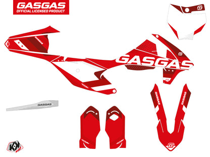 GASGAS MC 85 Dirt Bike Stella Grafikset Rot