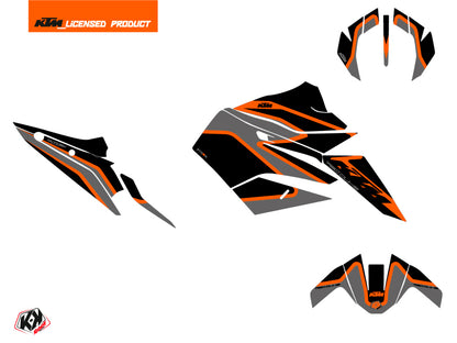 KTM Duke 790 Street Bike Storm Grafikkit Schwarz Orange