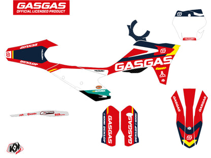 GASGAS EX 300 Dirt Bike SX-K21 Grafikkit Rot