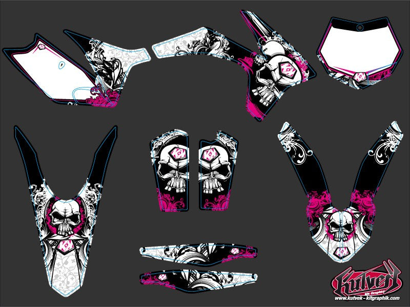KTM EXC-EXCF Dirt Bike Trash Grafikset