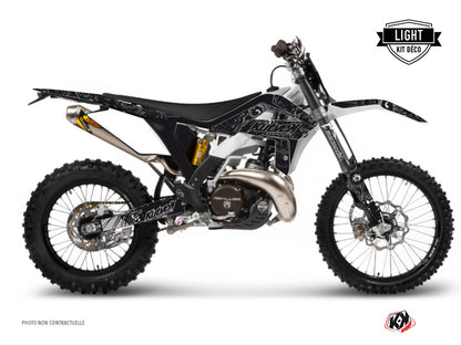 GASGAS 125 EC Dirt Bike Zombies Dark Graphic Kit Black LIGHT - Light versie
