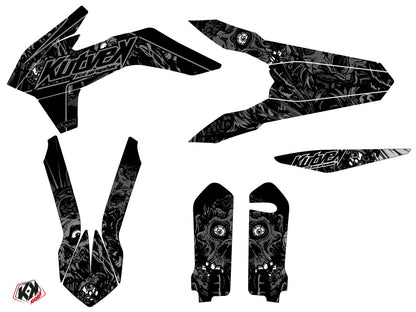 KTM 250 SX Dirt Bike Zombies Dark Grafik-Kit Schwarz