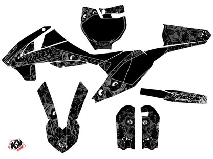 KTM 65 SX Dirt Bike Zombies Dark Grafikkit Schwarz