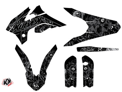 KTM 85 SX Dirt Bike Zombies Dark Grafikkit Schwarz