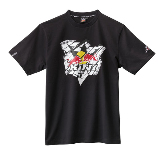 KINI-RB SLICED TEE SCHWARZ Größe XL