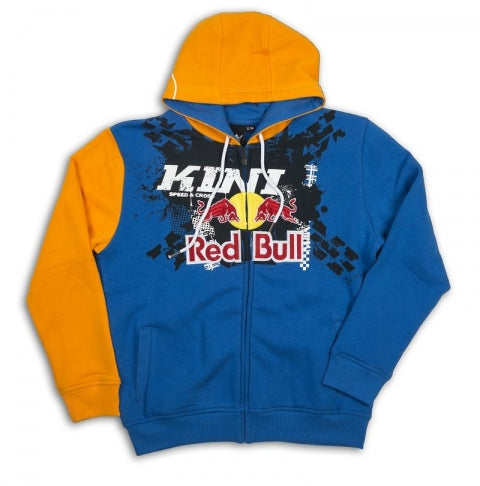 KINI-RB KIDS CROSS HOODIE ORANGE/BLAU Größe XL/164